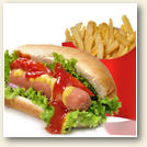 sandwich frites