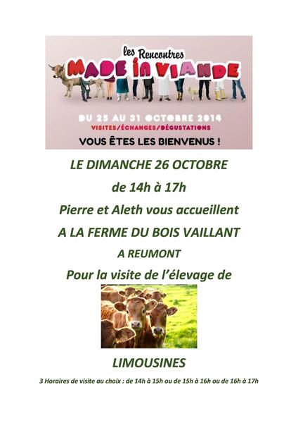 rencontres made in viande Rencontres made in viande » : 600 professionnels mobilises + une campagne publicitaire symposium du veau : la filiere veau presente son meilleur jour « regalez-vous avec le porc français » « rencontres made in viande » : les inscriptions sont. rencontres made in viande Rencontres made in viande » : 600 professionnels mobilises + une campagne publicitaire symposium du veau : la filiere veau presente son meilleur jour « regalez-vous avec le porc français » « rencontres made in viande » : les inscriptions sont.