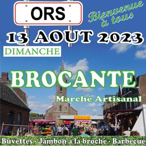 brocante ors 13 aout 2023