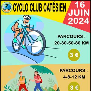 Cyclo club catesien 16 juin 2024
