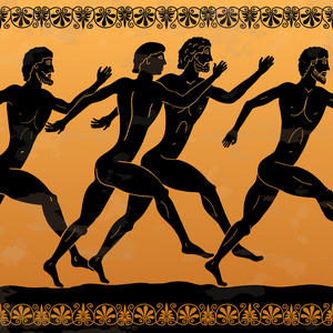 athlètes grecs