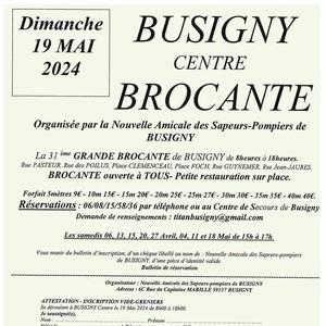 Brocante Busigny 19 mai 2024