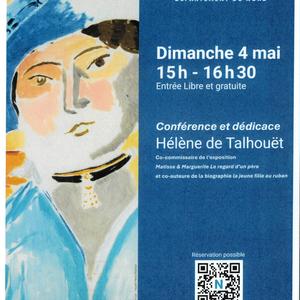 Conférence et dédicace "Hélène de Talhouët"