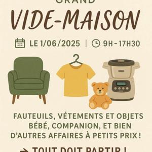 vide maison caudry 1er juin 2025