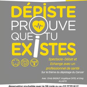 dépiste, prouve que tu existes