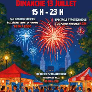 fete nationale le cateau 2025