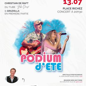 podium d'été le cateau 2025