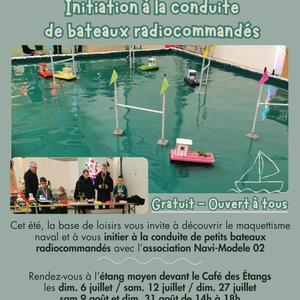 Initiation au pilotage de bateaux te#le#commande#s