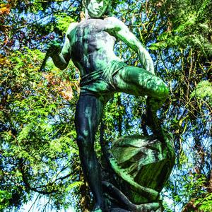 Gilliatt - Statue du jardin public