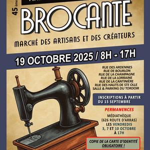 Affiche-brocante