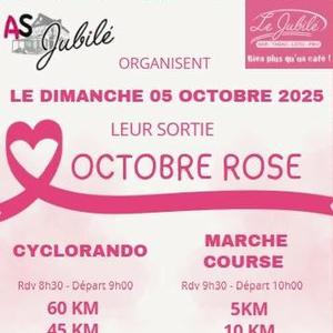 Octobre Rose AS Jubile 5 octobre 2025