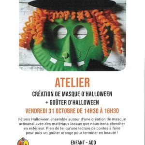 atelier création de masque