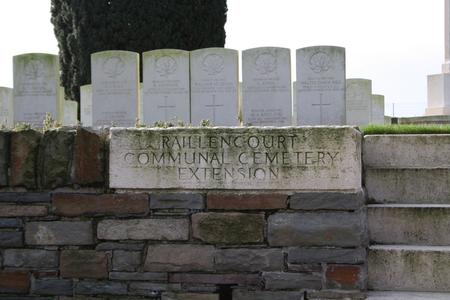 Raillencourt communal cemetery extension