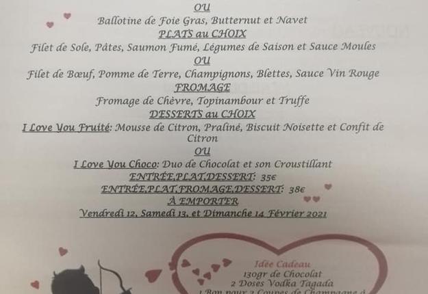 saint valentin l'andalou