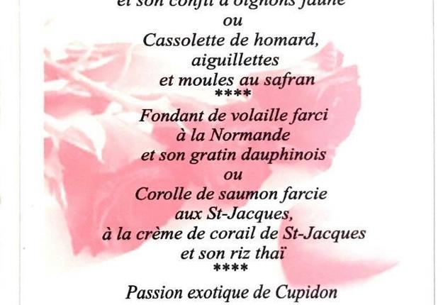 Saint Valentin Taverne de Lutece